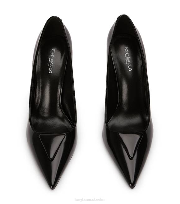 Pumps | de Tony Bianco Frauen Gema-Absätze Schwarz hochglänzend 4624324